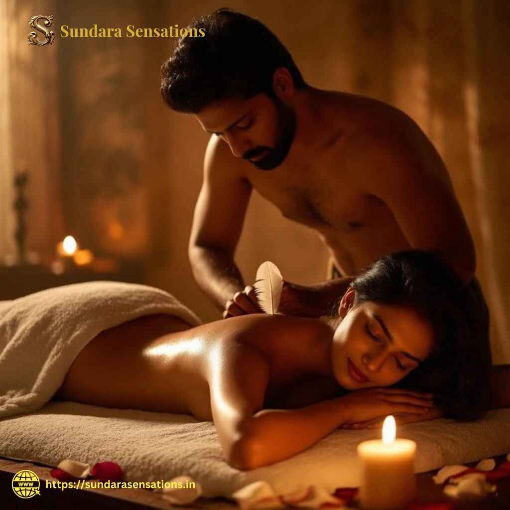 A soothing Erotic Feather Touch Massage designed to heighten your senses.